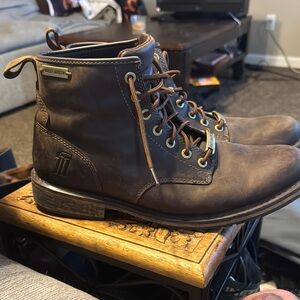 Harley-Davidson Men's Darrel Brown Leather Boots
